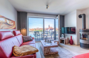4-Sterne-Apartment Anastasia Hafenblick, 3 Balkone & Wellness in Waren
